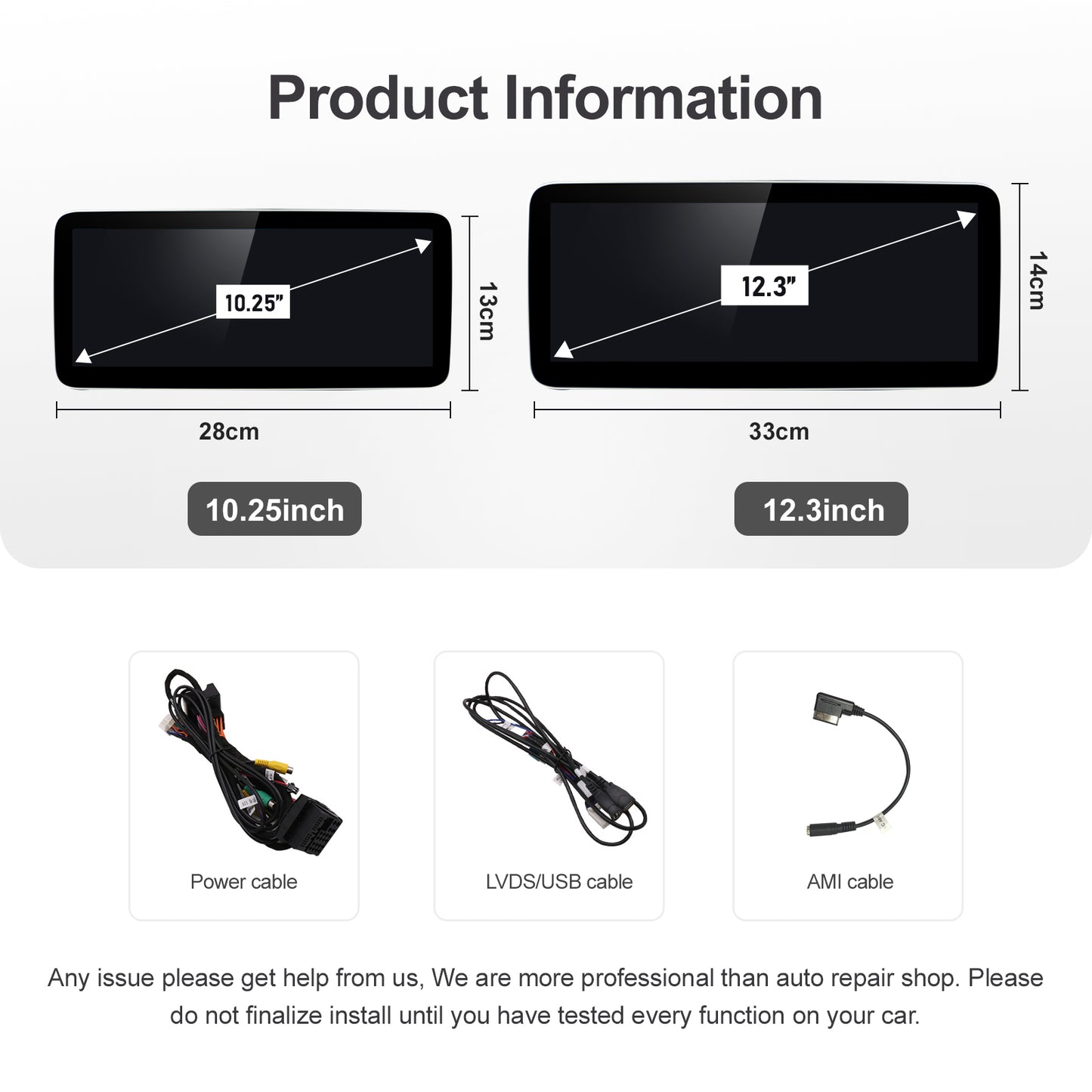 Wireless CarPlay Android Auto Linux Multimedia Screen Compatible With Mercedes Benz NTG 4.5 (2012-2015)