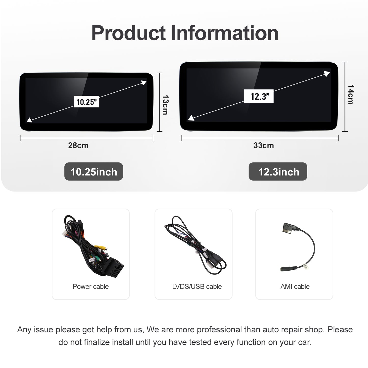 Wireless CarPlay Android Auto Linux Multimedia Screen Compatible With Mercedes Benz NTG4.0 (2008-2012)