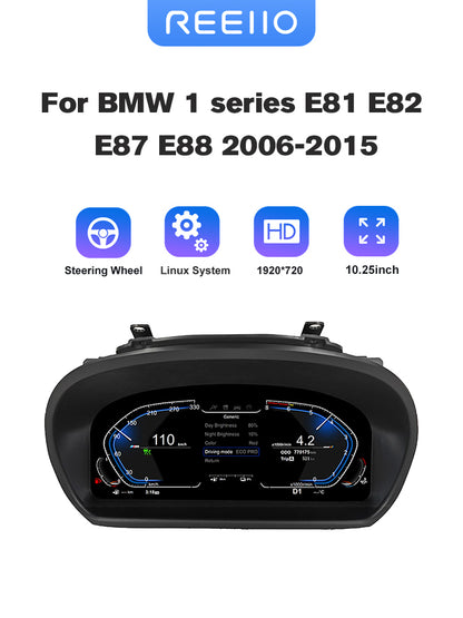 12.3" LCD Cluster Digital Dashboard For BMW 1 Series E87
