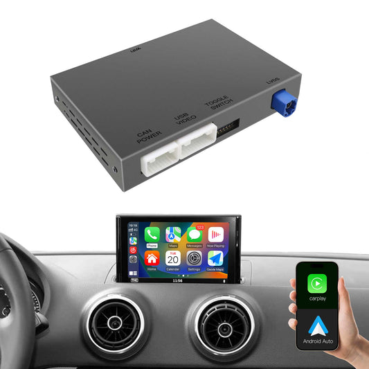Drahtlose CarPlay Android Auto Nachrüstung Kompatibel mit Audi A3 A6 mit MIB MIB2 system
