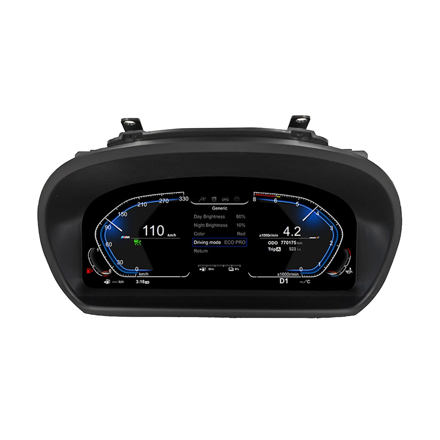 12.3" LCD Cluster Digital Dashboard For BMW 1 Series E87