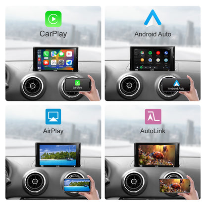 Drahtlose CarPlay Android Auto Nachrüstung Kompatibel mit Audi A3 A6 mit MIB MIB2 system