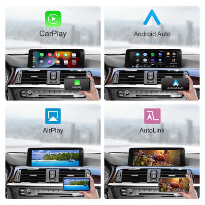Kabellose CarPlay Android Auto-Nachrüstung, kompatibel mit dem BMW/MINI NBT CIC-System