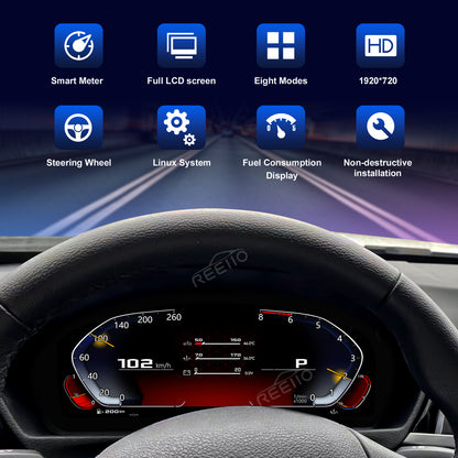 12.3" LCD-Kombiinstrument für BMW F30/F31