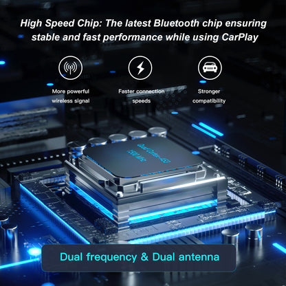 Wired to Wireless CarPlay&Android Auto USB AI Magic Box