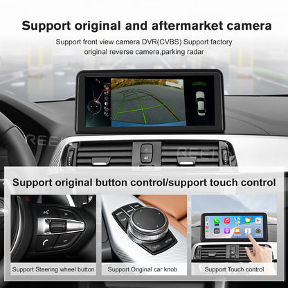10.25 inch Wireless CarPlay Android Auto Linux Multimedia Screen Compatible With BMW ID5/ID6 EVO system