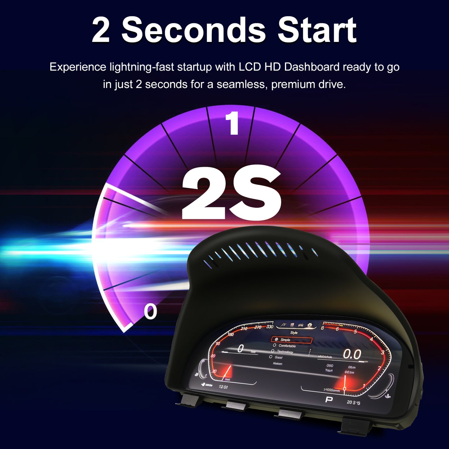 12.3" LCD Cluster Digital Dashboard For BMW 5/6/7 Series F10