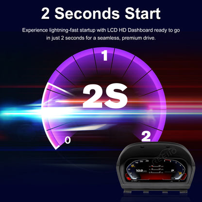 10.25" LCD Cluster Digital Dashboard For BMW 1/2 Series F20 F23