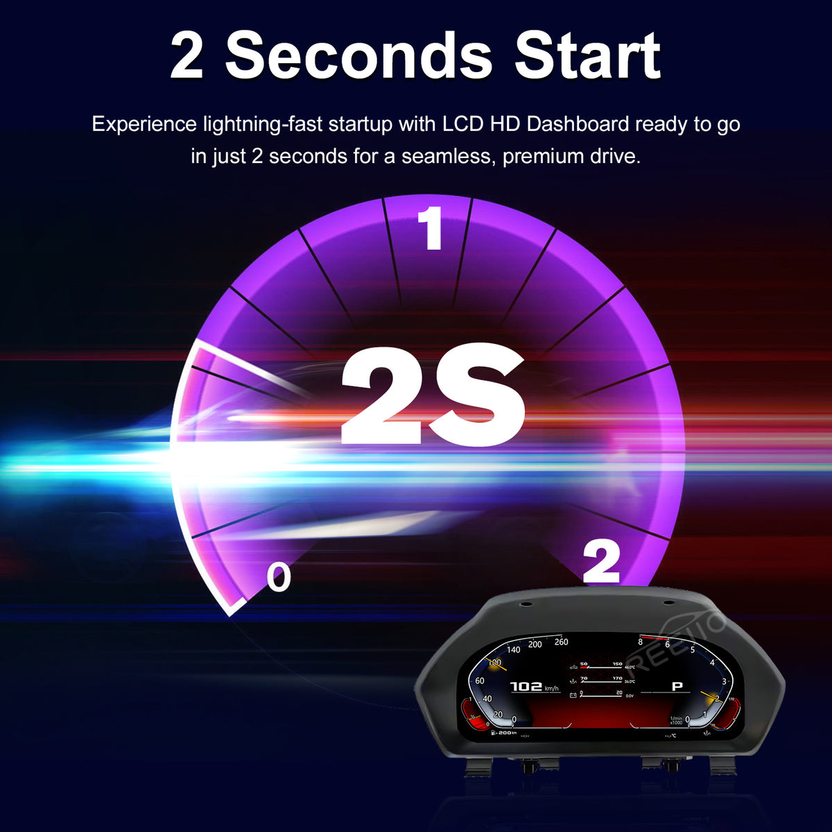 12.3" LCD-Kombiinstrument für BMW F30/F31