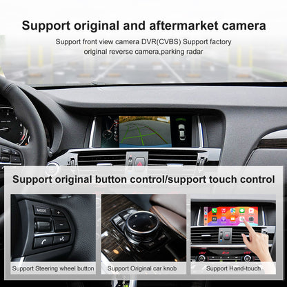 8.9 inch Wireless CarPlay Android Auto Linux Multimedia Screen Compatible With BMW X3/X4 F25/F26