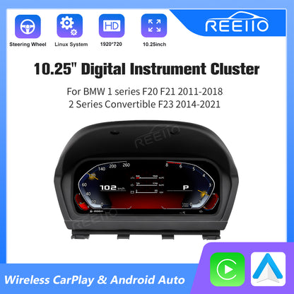 10.25" LCD Cluster Digital Dashboard For BMW 1/2 Series F20 F23