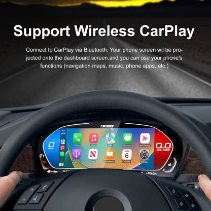 12.3" LCD Cluster Digital Dashboard For BMW 5 Series E60