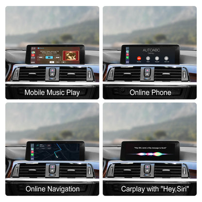Kabellose CarPlay Android Auto-Nachrüstung, kompatibel mit dem BMW/MINI NBT CIC-System