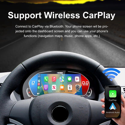 12.3" LCD Cluster Digital Dashboard For BMW 1 Series E87