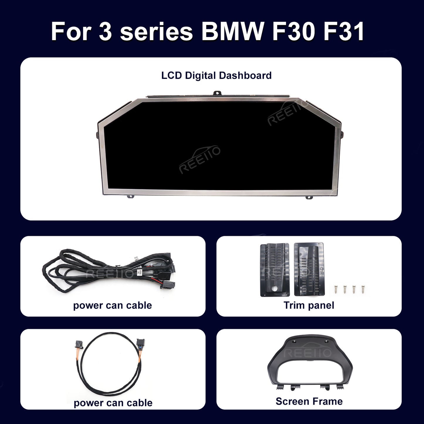 12.3" LCD-Kombiinstrument für BMW F30/F31