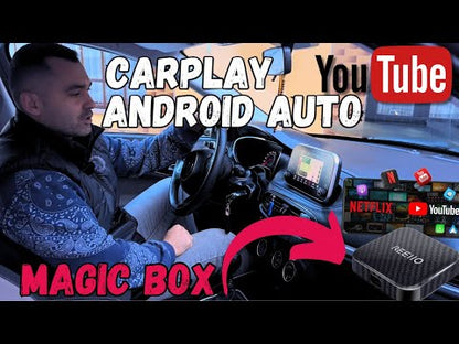 REEIIO Wired to Wireless CarPlay&Android Auto USB AI Magic Box