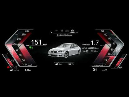 12.3" LCD Cluster Digital Dashboard For BMW F30/F31
