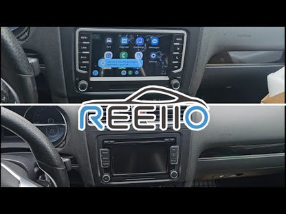 Autoradio 7" avec écran multimédia pour Volkswagen CarPlay sans fil Android Auto