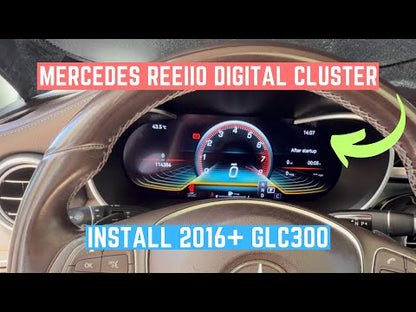 12.3" LCD Cluster Digital Dashboard For Mercedes Benz GLC C-Class