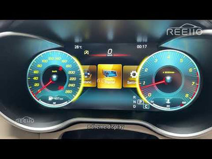 12.3" LCD Cluster Digital Dashboard For Mercedes Benz GLC C-Class