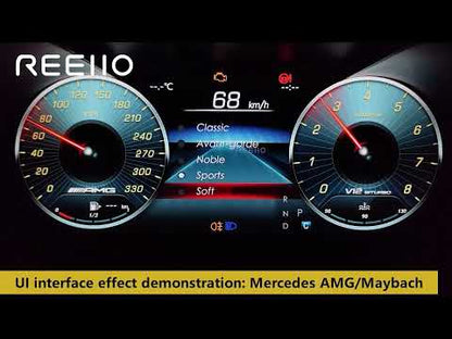 12.3" LCD Digital Dashboard For Mercedes Benz GLC C-Class