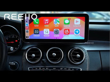 12.3" Ultra-Slim 2400x900 CarPlay Screen for Mercedes C/GLC W205