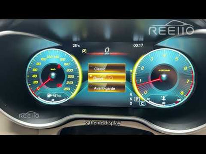 12.3" LCD Cluster Digital Dashboard For Mercedes Benz GLC C-Class